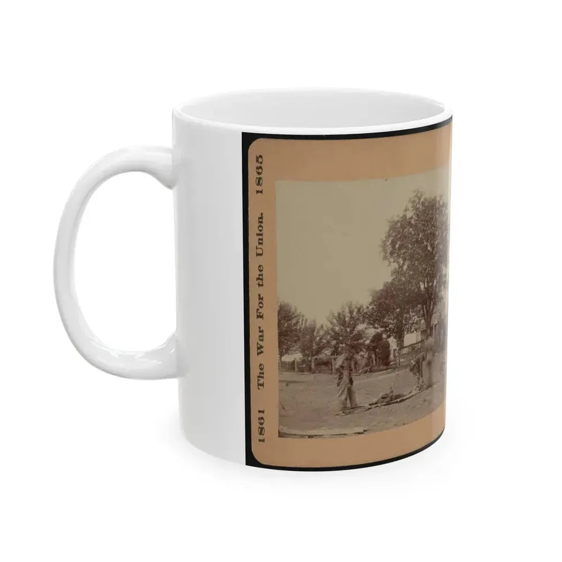 Bringing In The Wounded (U.S. Civil War) White Coffee Mug - Go Mug Yourself
