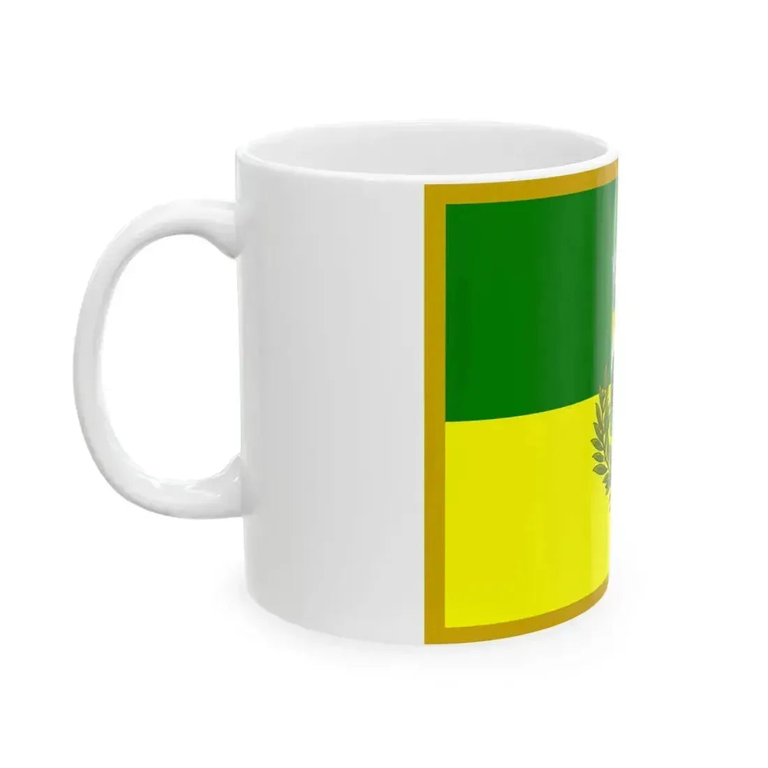 Brinzio-Bandiera (Italy) White Coffee Mug - Go Mug Yourself