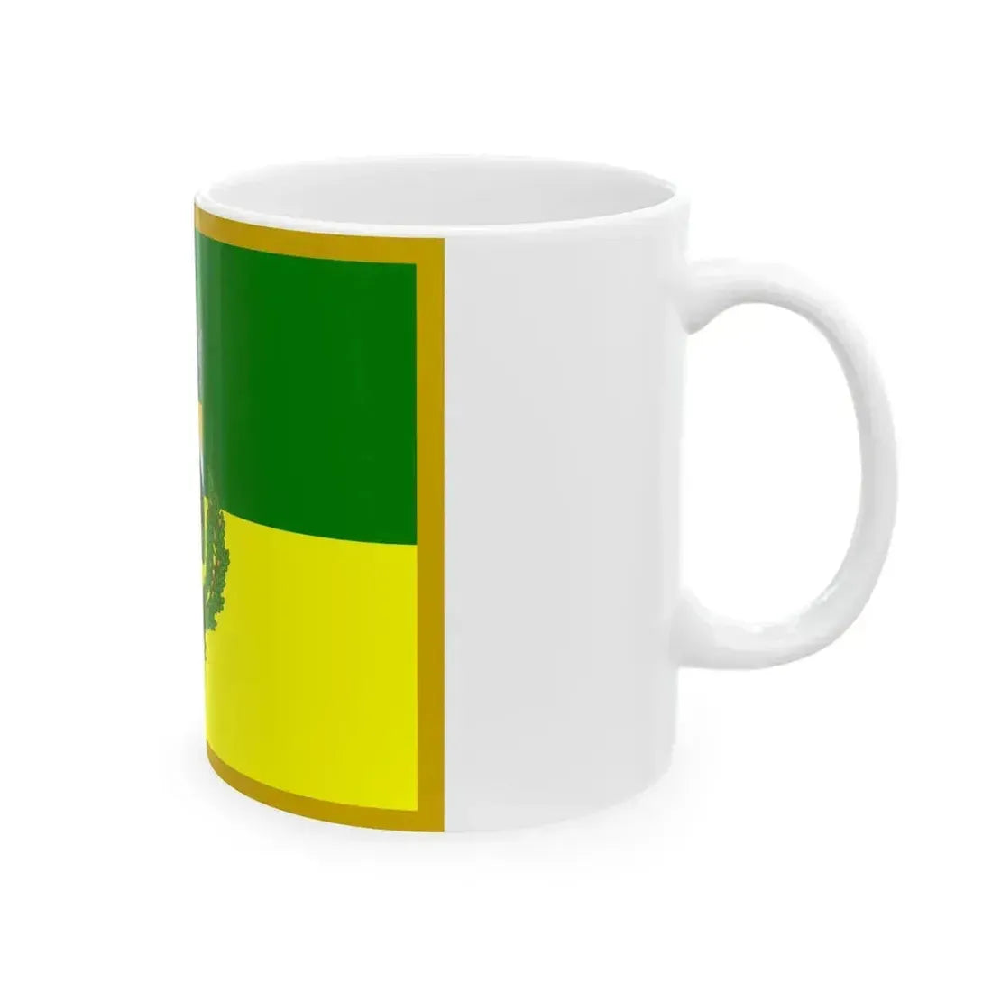 Brinzio-Bandiera (Italy) White Coffee Mug - Go Mug Yourself