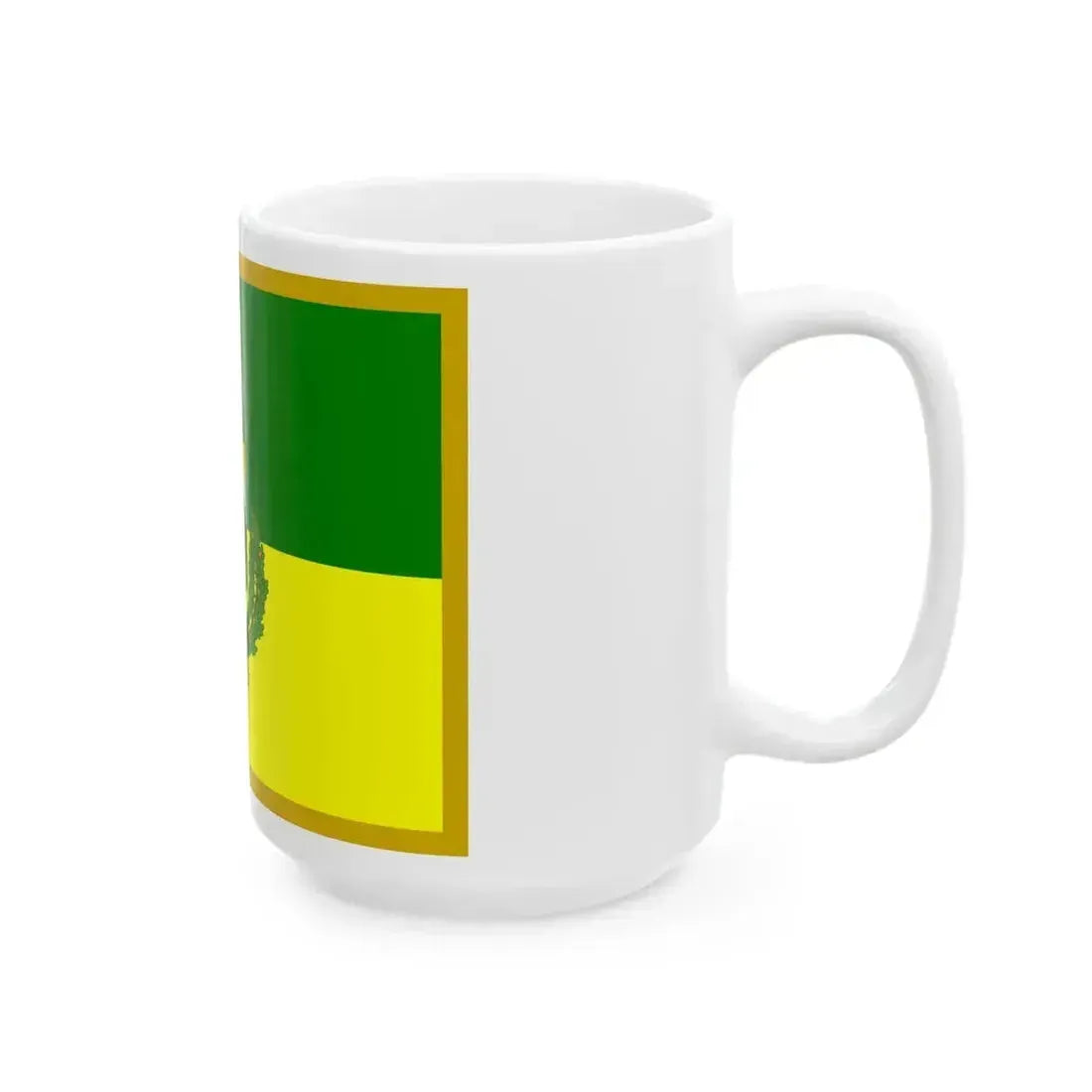 Brinzio-Bandiera (Italy) White Coffee Mug - Go Mug Yourself