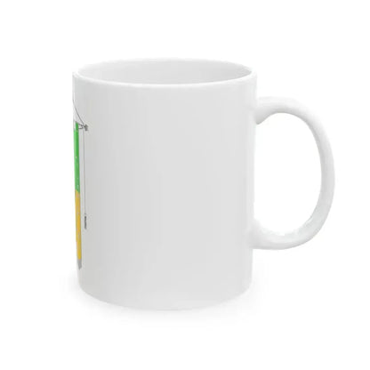 Brinzio-Gonfalone (Italy) White Coffee Mug - Go Mug Yourself