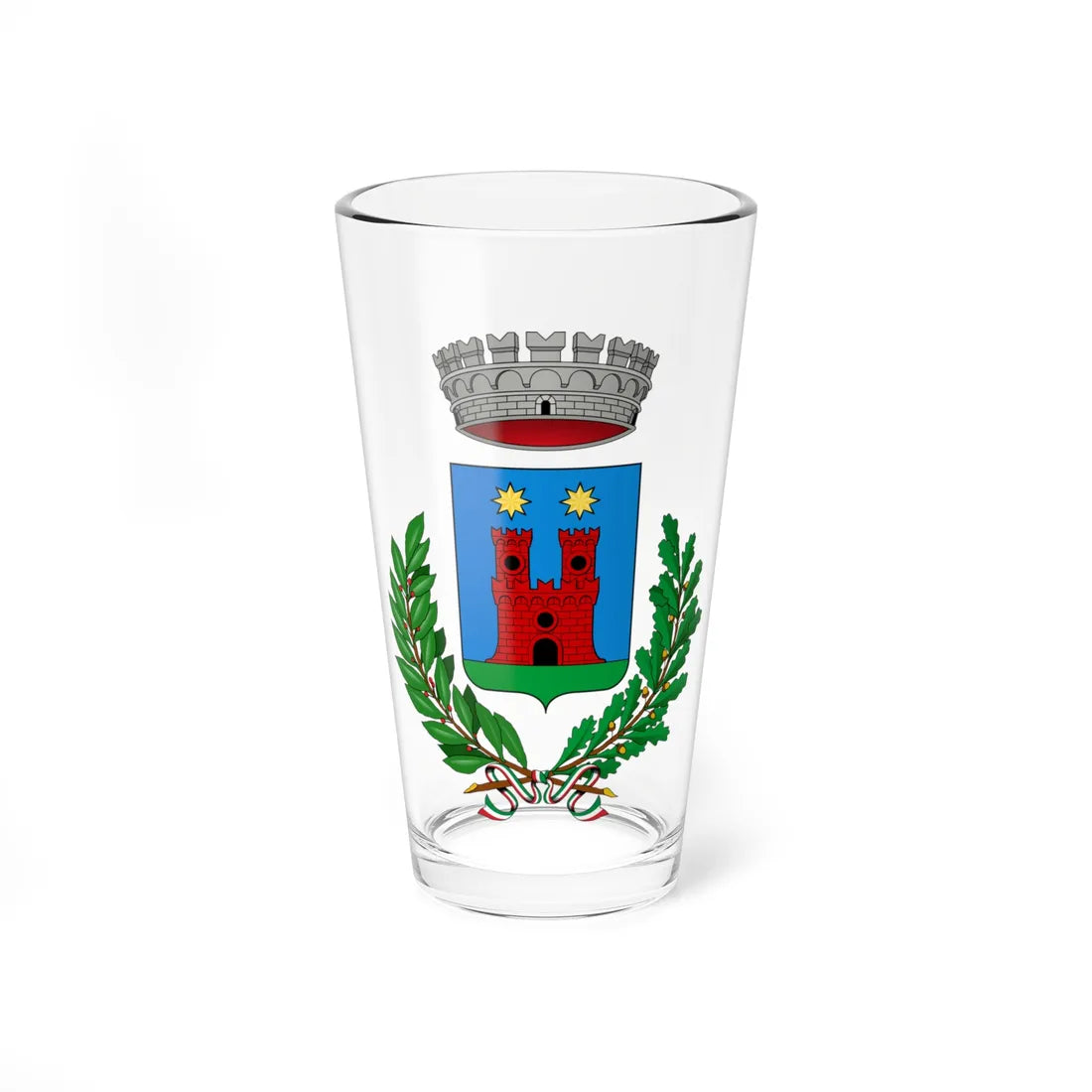 Briosco-Stemma (Italy) (Coat of Arms) Pint Glass 16oz 16oz - Go Mug Yourself