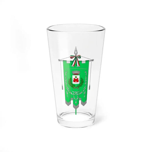 Brissago-Valtravaglia-Gonfalone (Italy) Pint Glass 16oz 16oz - Go Mug Yourself
