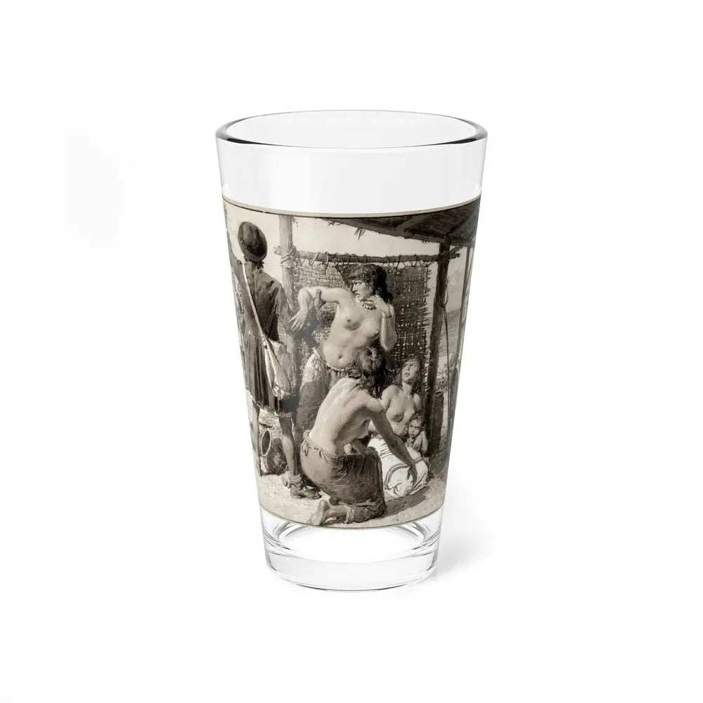 Britannia and Eve, c. 1942 (Magazine Illustration) Pint Glass 16oz 16oz - Go Mug Yourself