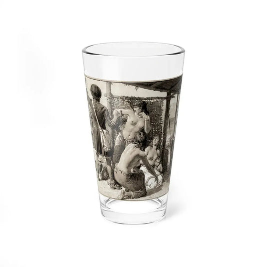 Britannia and Eve, c. 1942 (Magazine Illustration) Pint Glass 16oz 16oz - Go Mug Yourself