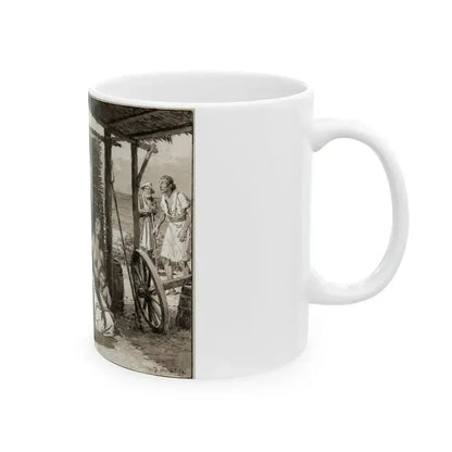Britannia and Eve, c. 1942 - White Coffee Mug - Go Mug Yourself