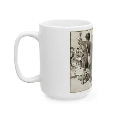 Britannia and Eve, c. 1942 - White Coffee Mug - Go Mug Yourself