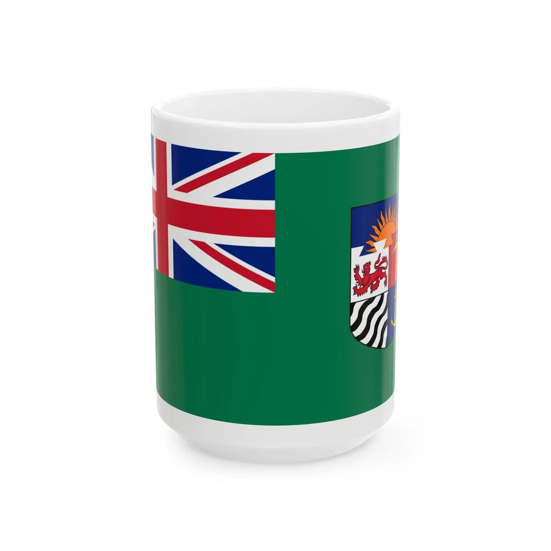 British African Front (South Africa) White Coffee Mug 15oz - Go Mug Yourself