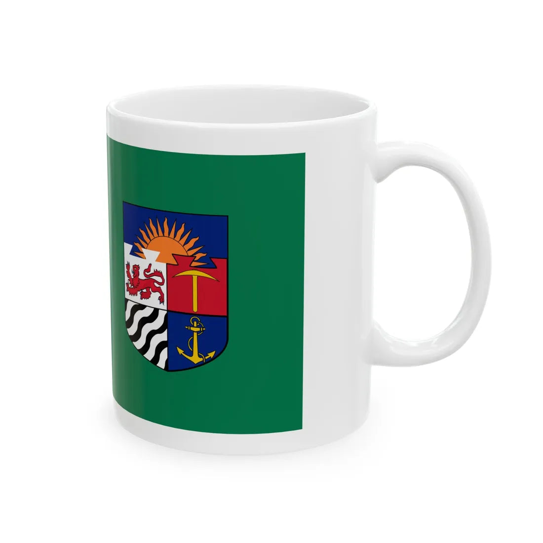 British African Front (South Africa) White Coffee Mug - Go Mug Yourself