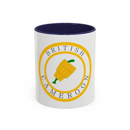 British Cameroons Seal - Accent Coffee Mug 11oz Navy - Go Mug Yourself