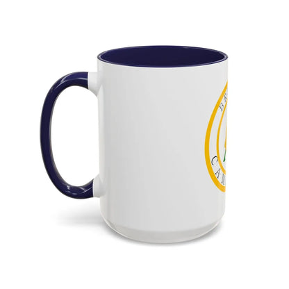 British Cameroons Seal - Accent Coffee Mug-Go Mug Yourself