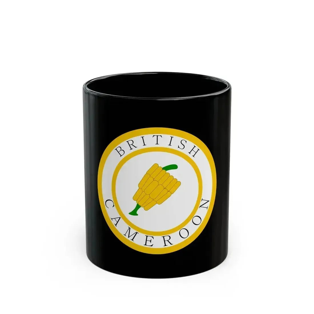 British Cameroons Seal - Black Coffee Mug 11oz - Go Mug Yourself