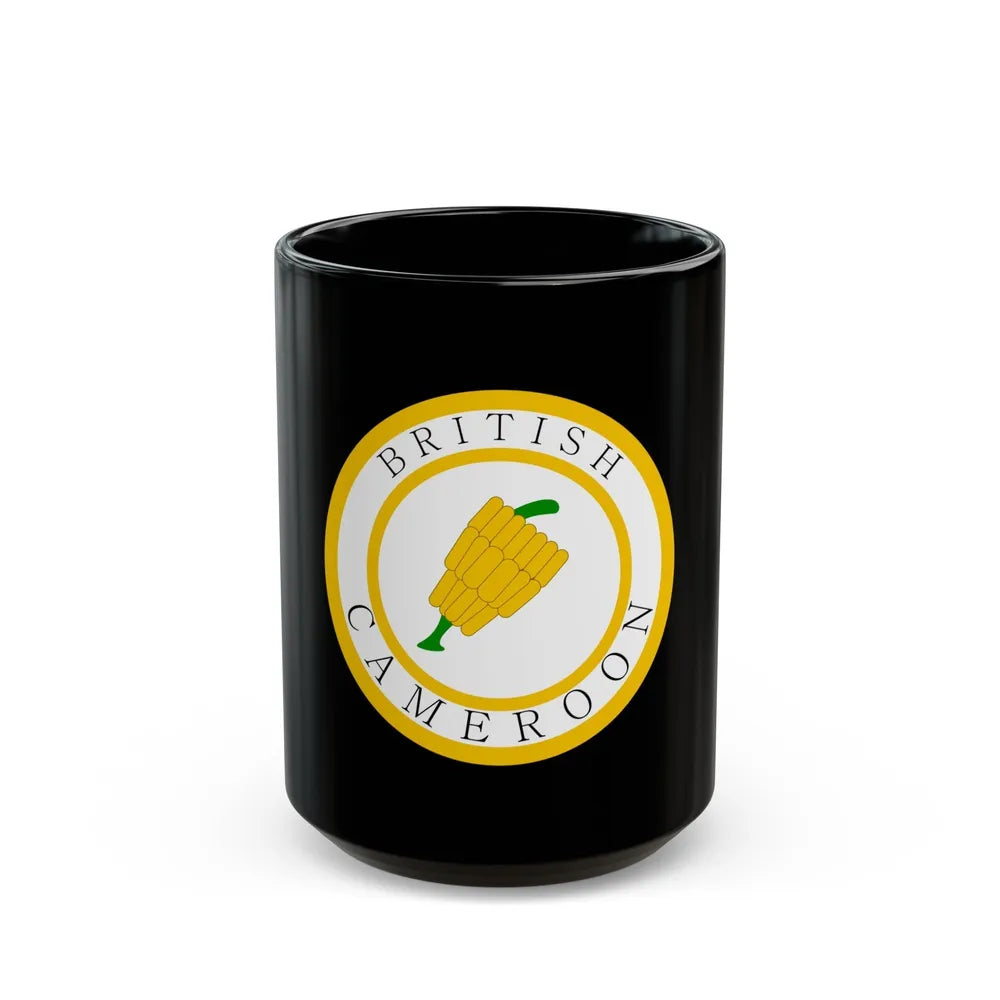 British Cameroons Seal - Black Coffee Mug-15oz-Go Mug Yourself