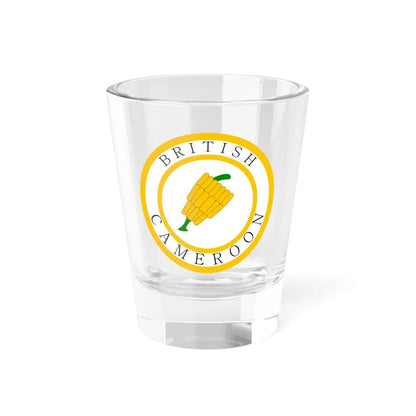British Cameroons Seal (Cameroon) (Coat of Arms) Shot Glass 1.5oz 1.5oz - Go Mug Yourself