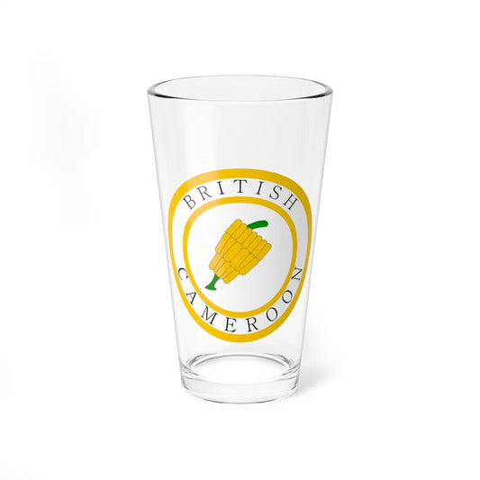 British Cameroons Seal - Pint Glass 16oz-16oz-Go Mug Yourself