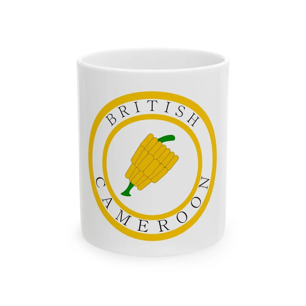 British Cameroons Seal - White Coffee Mug-11oz-Go Mug Yourself