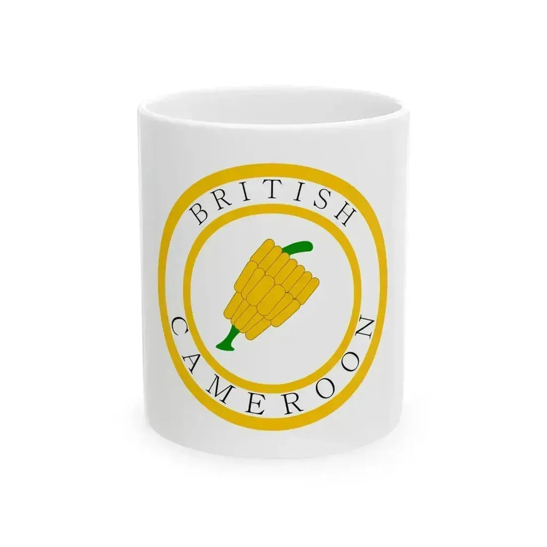 British Cameroons Seal - White Coffee Mug 11oz - Go Mug Yourself