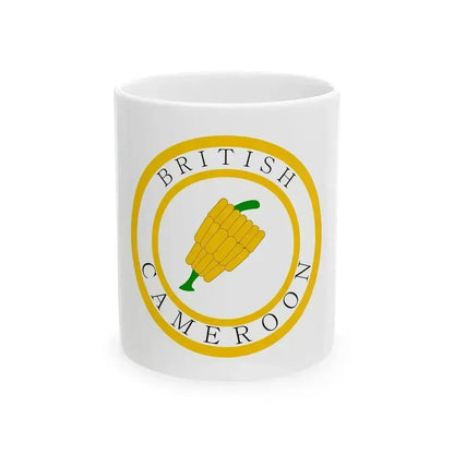 British Cameroons Seal - White Coffee Mug 11oz - Go Mug Yourself