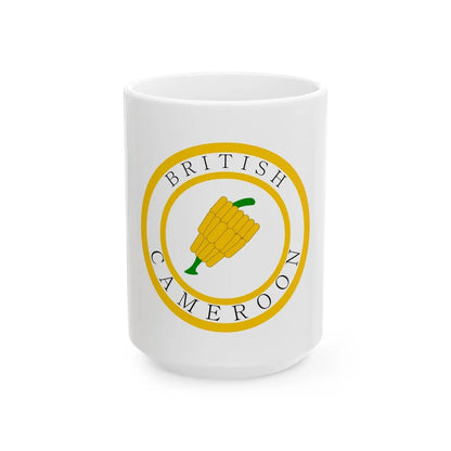 British Cameroons Seal - White Coffee Mug-15oz-Go Mug Yourself