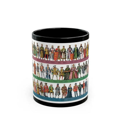 British History In Strip Pictures by James Mainwaring, Odhams Press, 1953 - Black Coffee Mug 11oz - Go Mug Yourself