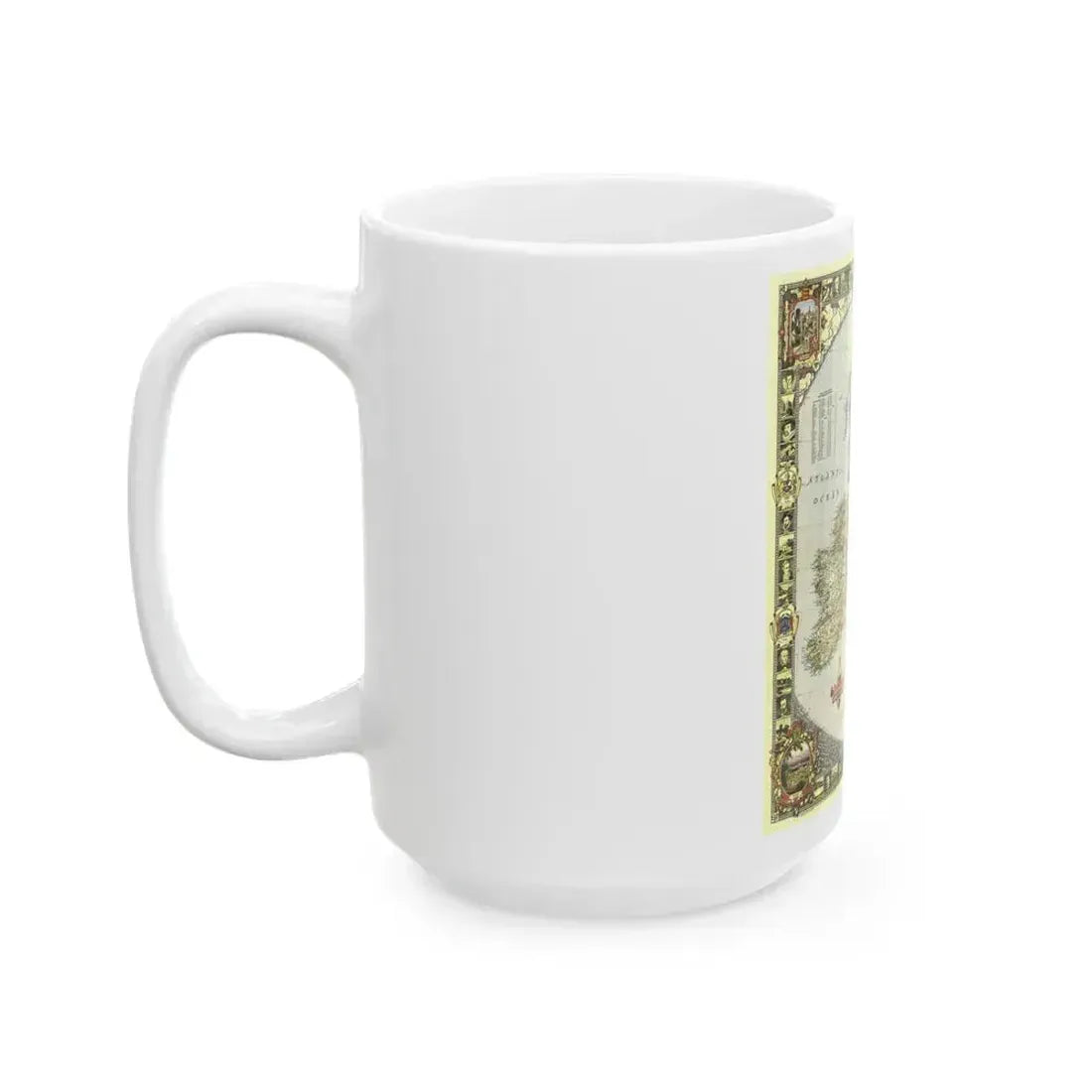 British Isles (1949) (Map) White Coffee Mug - Go Mug Yourself