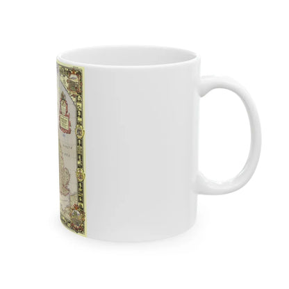 British Isles (1949) (Map) White Coffee Mug-Go Mug Yourself