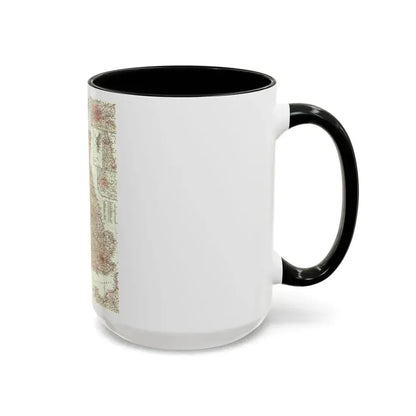 British Isles (1958) (Map) Accent Coffee Mug - Go Mug Yourself