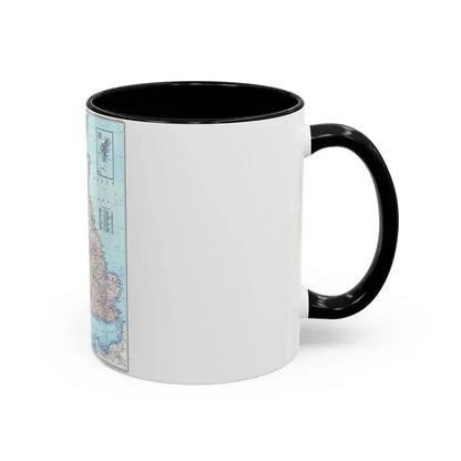 British Isles (1979) (Map) Accent Coffee Mug - Go Mug Yourself