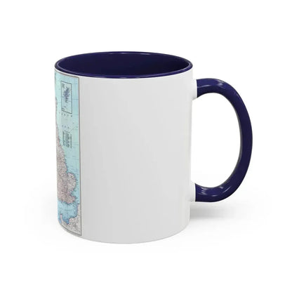 British Isles (1979) (Map) Accent Coffee Mug - Go Mug Yourself