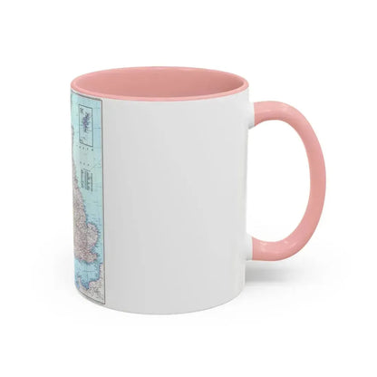British Isles (1979) (Map) Accent Coffee Mug - Go Mug Yourself