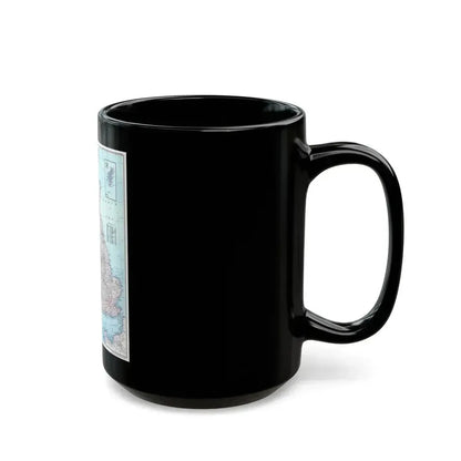 British Isles (1979) (Map) Black Coffee Mug - Go Mug Yourself