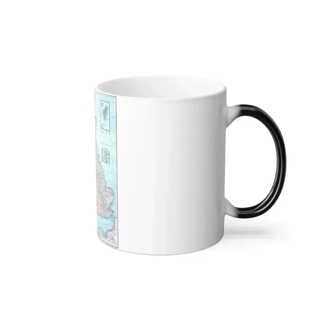 British Isles (1979) (Map) Color Changing Mug 11oz - Go Mug Yourself