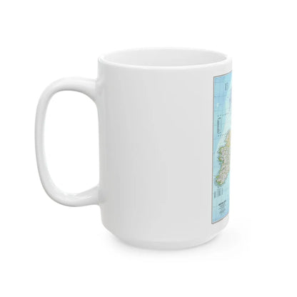 British Isles (1979) (Map) White Coffee Mug-Go Mug Yourself