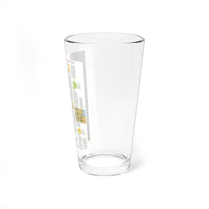 British Isles - A Traveller's Map 2 (1974) (Map) Pint Glass 16oz - Go Mug Yourself