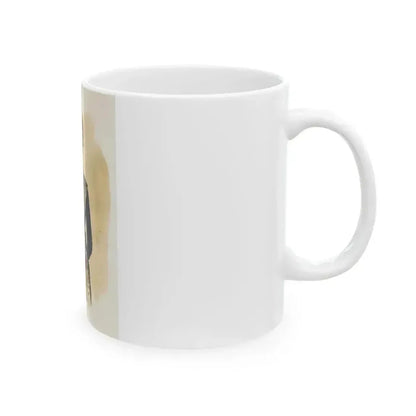British Maid Illustration (c. 1980s) - White Coffee Mug - Go Mug Yourself