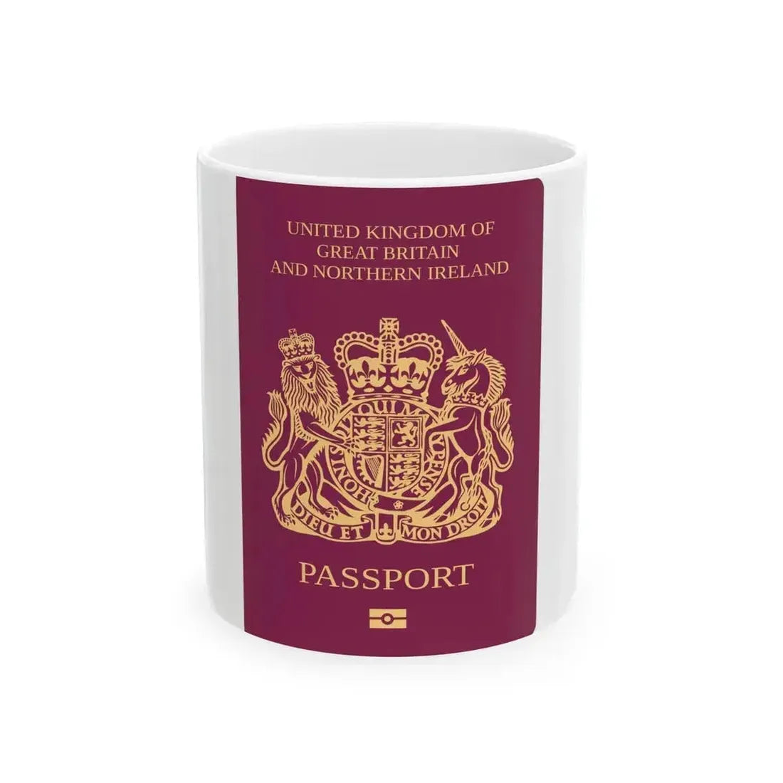 British National (Overseas) Passport - White Coffee Mug 11oz - Go Mug Yourself