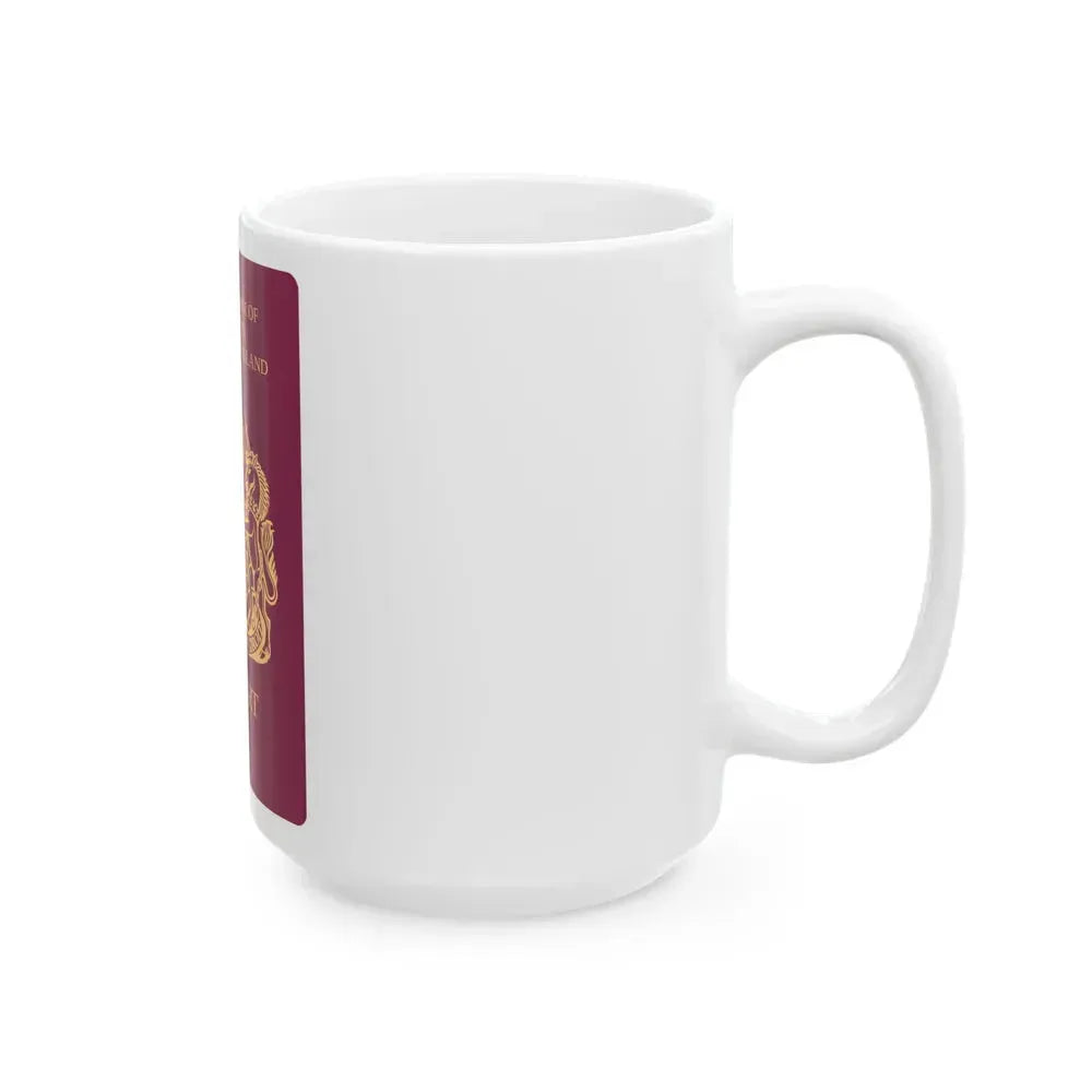 British National (Overseas) Passport - White Coffee Mug - Go Mug Yourself