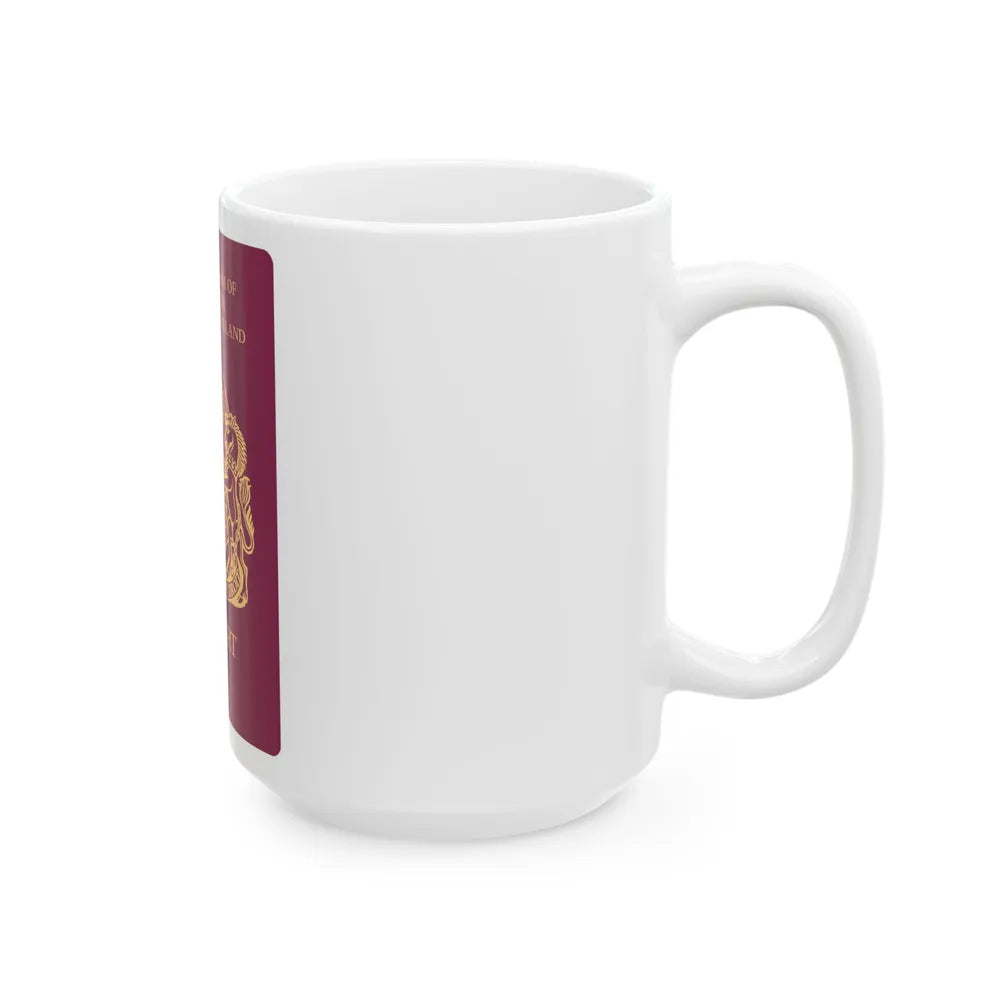 British National (Overseas) Passport - White Coffee Mug-Go Mug Yourself