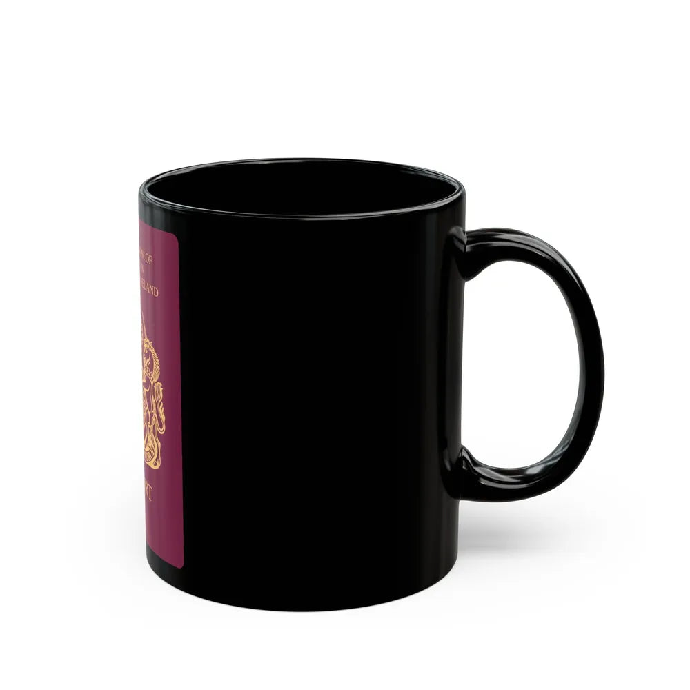 British National Passport - Black Coffee Mug-Go Mug Yourself