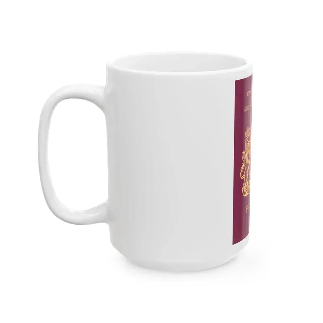 British National Passport - White Coffee Mug - Go Mug Yourself