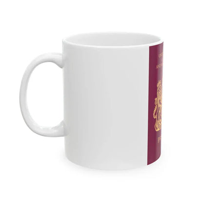 British National Passport - White Coffee Mug - Go Mug Yourself