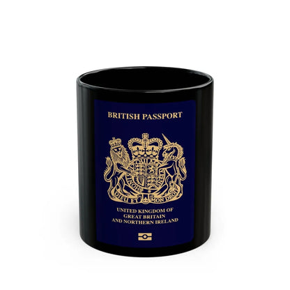 British Passport 2020 - Black Coffee Mug-11oz-Go Mug Yourself