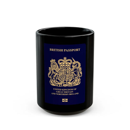 British Passport 2020 - Black Coffee Mug-15oz-Go Mug Yourself