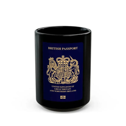 British Passport 2020 - Black Coffee Mug 15oz - Go Mug Yourself