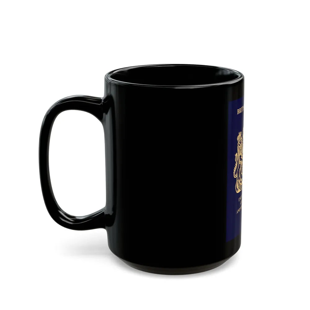 British Passport 2020 - Black Coffee Mug-Go Mug Yourself