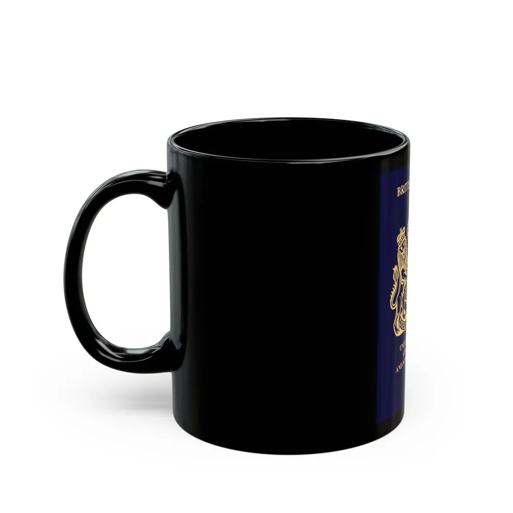 British Passport 2020 - Black Coffee Mug-Go Mug Yourself