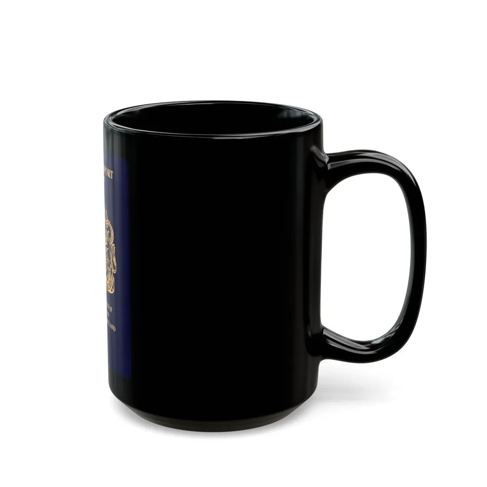 British Passport 2020 (Diplomatic) - Black Coffee Mug-Go Mug Yourself