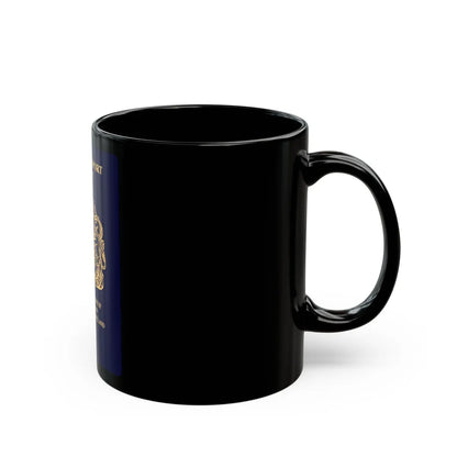 British Passport 2020 (Diplomatic) - Black Coffee Mug-Go Mug Yourself