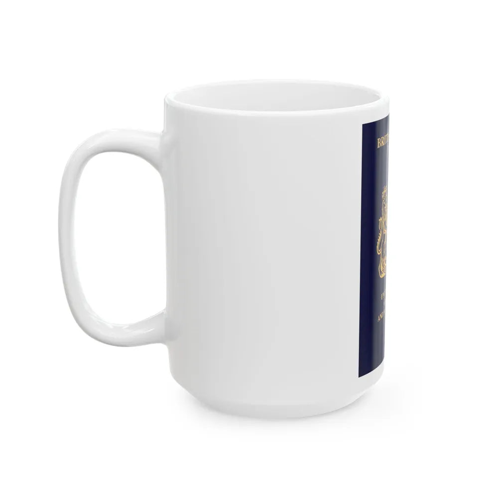 British Passport 2020 (Diplomatic) - White Coffee Mug-Go Mug Yourself