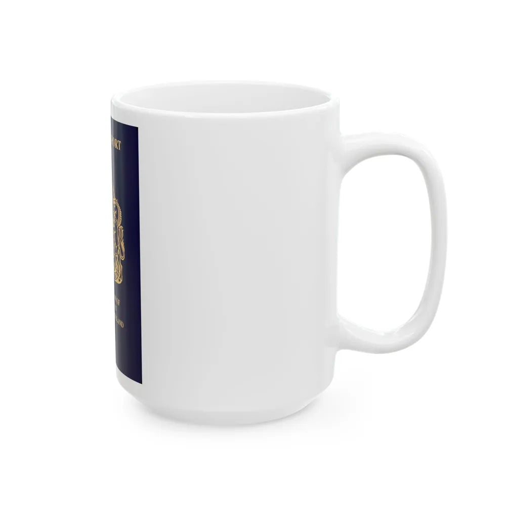 British Passport 2020 (Diplomatic) - White Coffee Mug-Go Mug Yourself